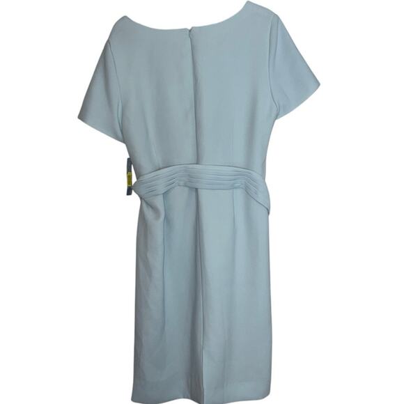 NEW Preston and York Sheath Dress Womens 18 Mother of the Bride Baby Blue Formal - Picture 3 of 8